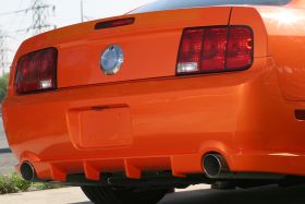 2005-2009 Ford Mustang GT Street Scene Urethane Rear Bumper Lip - 950-70743