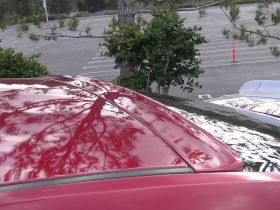 2005-2013 Ford Mustang GT/V6 Street Scene Urethane Roof Spoiler/Wing - 950-70771