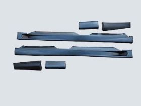 2001-2003 Ford F-150 Super Crew Cab Street Scene Urethane Side Skirts - 950-70813