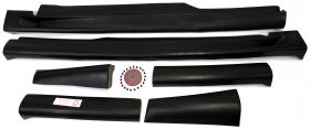 1997-2003 Ford F-150 Super Cab Short Bed Street Scene Urethane Side Skirts - 950-70821