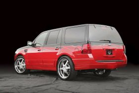 2007-2013 Ford Expedition Street Scene Urethane Rear Bumper Lip - 950-70838