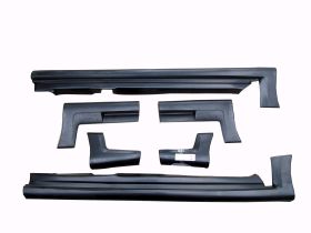 2004-2008 Ford F-150 Super Cab 5' 1/2" Bed Street Scene Urethane Side Skirts - 950-70843