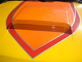2007-2013 GMC Sierra Street Scene Urethane Hood Scoop Texture Black - 950-70992