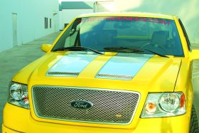 2004-2008 Ford F-150 Street Scene Fiberglass Hood - 950-73700
