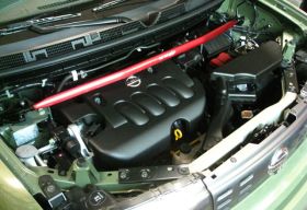 2009-2010 Nissan Cube Front Tower Bar by Tanabe - TNB-TTB147F