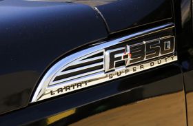 Super Duty Side Vent Grille Billet Bar Style11-16 Ford Super Duty Stainless Polished 2 Piece T-REX Grilles - 115470