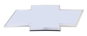 Silverado HD Grille Emblem 01-02 Chevrolet Silverado HD Billet Bow Tie Front W/Border Aluminum Polished T-REX Grilles - 19080