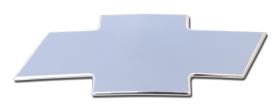 Silverado 1500 Grille Emblem 07-13 Chevrolet Silverado 1500 Billet Bow Tie Front Plain Aluminum Polished T-REX Grilles - 19111