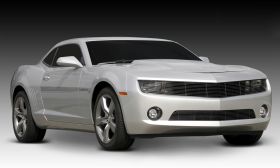 Camaro Grille Phantom 10-13 Chevrolet Camaro Aluminum Powdercoat Black Billet Series T-REX Grilles - 20027B