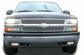 Chevy Grille Insert 99-06 Chevrolet Silverado 00-06 Tahoe/Suburban Aluminum Polished Billet Series T-REX Grilles - 20075