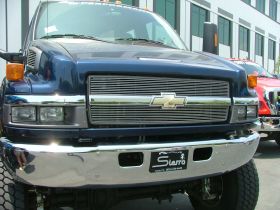 Kodiak Grille Insert 04-09 Chevrolet Kodiak Aluminum Polished Billet Series T-REX Grilles - 20083