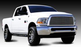 Ram 2500/3500 Grille Insert 10-12 Dodge Ram 2500/3500 Aluminum Polished 1 Piece Billet Series T-REX Grilles - 20451