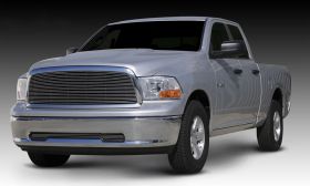 Ram 1500 Grille Insert 09-12 Dodge Ram 1500 Aluminum Polished 1 Piece Billet Series T-REX Grilles - 20457