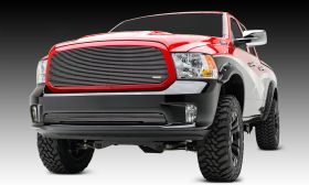 Ram 1500 Grille Insert 13-18 Dodge Ram 1500 Aluminum Polished 1 Piece Billet Series T-REX Grilles - 20458