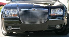 Chrysler 300 All Grille Insert 05-10 Chrysler 300 All Aluminum Polished Billet Series T-REX Grilles - 20472