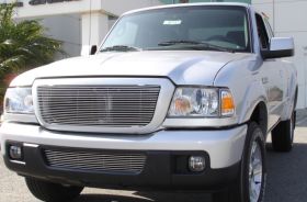Ranger Grille Insert 06-12 Ford Ranger XLT/FX4 Aluminum Polished Billet Series T-REX Grilles - 20661