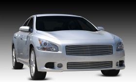 Maxima Grille Insert 09-14 Nissan Maxima Aluminum Polished Billet Series T-REX Grilles - 20758