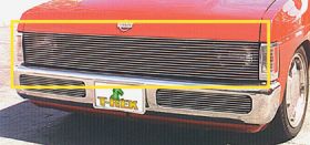 Hardbody Grille 86- 97 Nissan Hardbody Aluminum Polished Billet Series T-REX Grilles - 20771