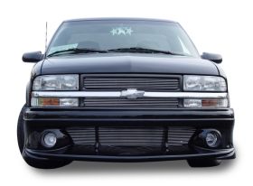 S10 98-05 Blazer Grille Overlay 98-04 Chevrolet S10 98-05 Blazer Aluminum Polished 2 Piece Billet Series T-REX Grilles - 21276