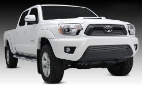 Tacoma Grille Overlay 12-15 Toyota Tacoma Aluminum Polished 2 Piece Billet Series T-REX Grilles - 21938