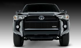 4Runner Grille 14-18 Toyota 4Runner Aluminum Powdercoat Black 3 Piece Billet Series T-REX Grilles - 21949B