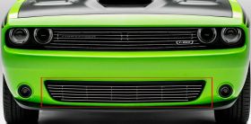 Challenger Bumper Grille 15-17 Dodge Challenger Aluminum Polished Billet Series T-REX Grilles - 25419