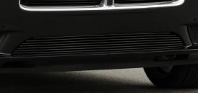 Charger Bumper Grille 11-14 Dodge Charger Aluminum Powdercoat Black Billet Series T-REX Grilles - 25442B