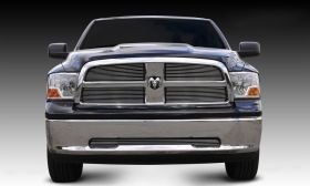 Ram 1500 Bumper Grille Insert 09-12 Dodge Ram 1500 Aluminum Polished Billet Series T-REX Grilles - 25456
