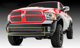 Ram 1500 Bumper Grille 13-18 Dodge Ram 1500 Aluminum Polished Billet Series T-REX Grilles - 25458