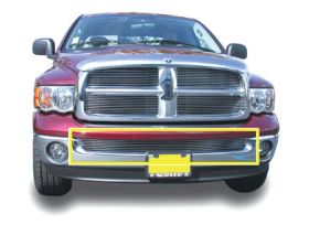 Ram Bumper Grille Insert 02-08 Dodge Ram Not Sportand Diesel Aluminum Polished Billet Series T-REX Grilles - 25465