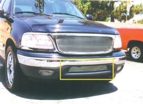 F-150 Bumper Air Dam Grille 99-03 Ford F-150 Aluminum Polished Billet Series T-REX Grilles - 25581