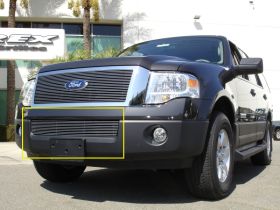 Expdition Bumper Grille 07-14 Ford Expdition Aluminum Polished Billet Series T-REX Grilles - 25594
