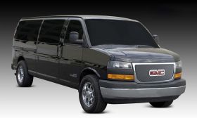 Savana Grille 04-14 GMC Savana Van Stainless Chrome Sport Series T-REX Grilles - 44316