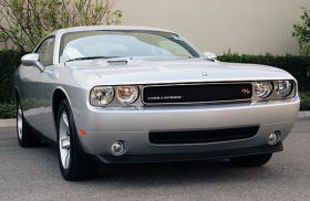 Challenger Grille 09-14 Dodge Challenger Mild Steel Powdercoat Black Sport Series T-REX Grilles - 46415