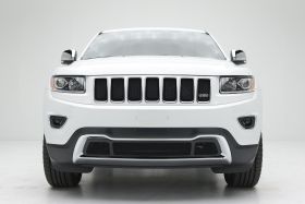 Grand Cherokee Grille 14-15 Jeep Grand Cherokee Mild Steel Powdercoat Black Sport Series T-REX Grilles - 46488