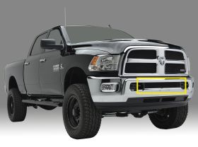 Ram 2500/3500 Bumper Grille 13-18 Dodge Ram 2500/3500 Mild Steel Powdercoat Black Sport Series T-REX Grilles - 47452