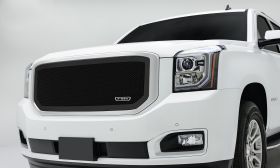 Yukon Grille 15-18 GMC Yukon Mild Steel Powdercoat Black Upper Class Series T-REX Grilles - 51169