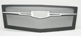 Escalade Grille 15-15 Cadillac Escalade W/ Brushed 304 SS Center TrimMild Steel Powdercoat Black Upper Class Series T-REX Grilles - 51184