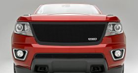Colorado Grille 15-18 Chevrolet Colorado Mild Steel Powdercoat Black 1 Piece Upper Class Series T-REX Grilles - 51267