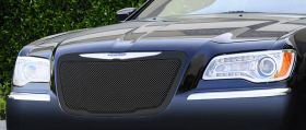 Chrysler 300 All Grille 11-14 Chrysler 300 All Mild Steel Powdercoat Black Upper Class Series T-REX Grilles - 51433