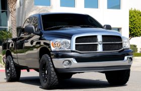 Ram Grille 06-08 Dodge Ram Mild Steel Powdercoat Black Upper Class Series T-REX Grilles - 51468