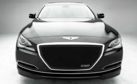 Genesis Grille 15-15 Hyundai Genesis Mild Steel Powdercoat Black Upper Class Series T-REX Grilles - 51499