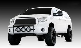 Tundra Grille 10-13 Toyota Tundra Mild Steel Powdercoat Black Upper Class Series T-REX Grilles - 51963