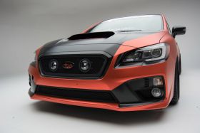 WRX Grille 15-17 Subaru WRX Mild Steel Powdercoat Black 1 Piece Upper Class Series T-REX Grilles - 51982