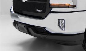 Silverado Bumper Grille 16-18 Chevrolet Silverado Mild Steel Powdercoat Black Upper Class Series T-REX Grilles - 52127
