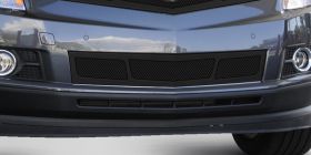 SRX Bumper Grille 10-16 Cadillac SRX 3 Window Design Mild Steel Powdercoat Black Upper Class Series T-REX Grilles - 52187