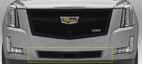 Escalade Bumper Grille 15-18 Cadillac Escalade Ford Adaptive CC Mild Steel Powdercoat Black Upper Class Series T-REX Grilles - 52189