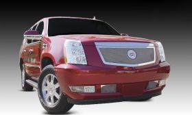 Escalade EXT/ESV Grille 07-14 Cadillac Escalade EXT/ESV Stainless Polished Upper Class Series T-REX Grilles - 54193