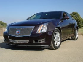 CTS Grille Full Opening08-13 Cadillac CTS Stainless Polished Upper Class Series T-REX Grilles - 54197