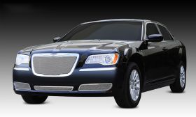 Chrysler 300 All Grille 11-14 Chrysler 300 All Stainless Polished Upper Class Series T-REX Grilles - 54433